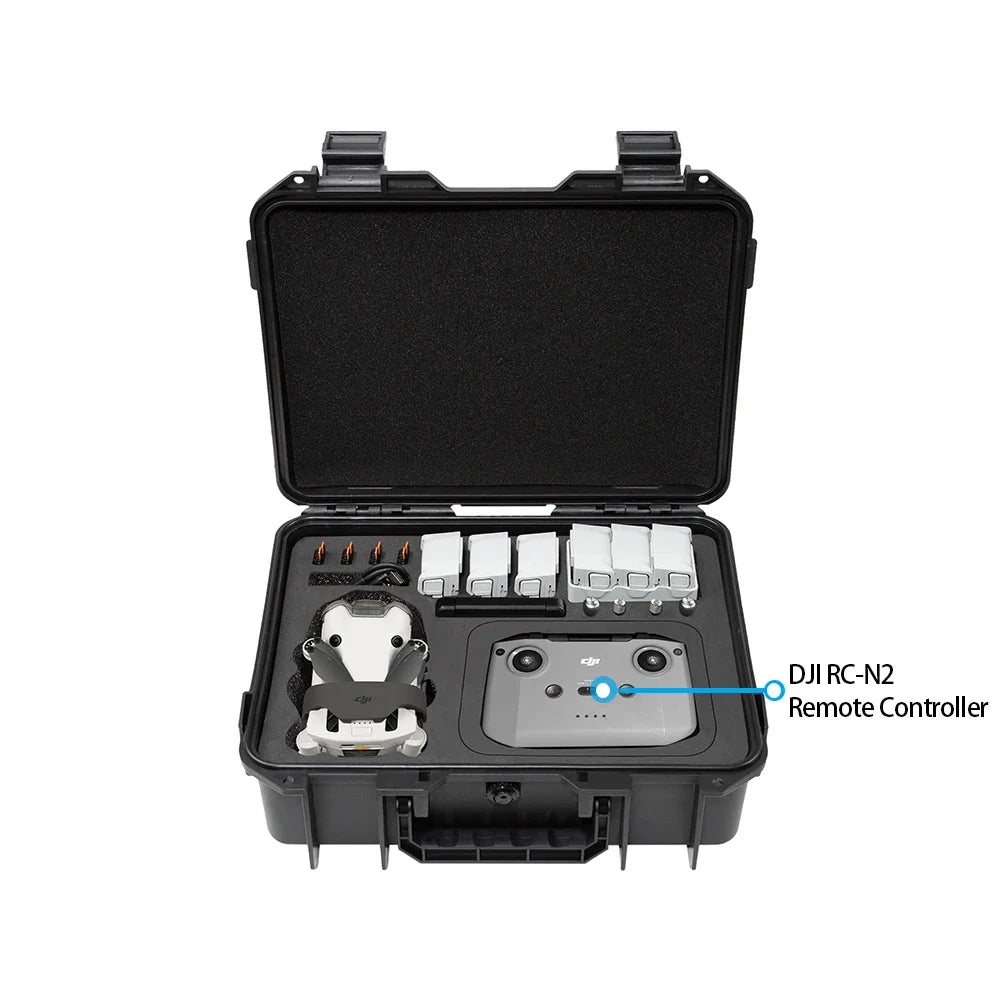 For DJI Mini 3/4Pro Case Mini 4 Pro Explosion Proof Case Mini 4 Pro Bag Portable Waterproof Box Hard Shell Large Capacity Case