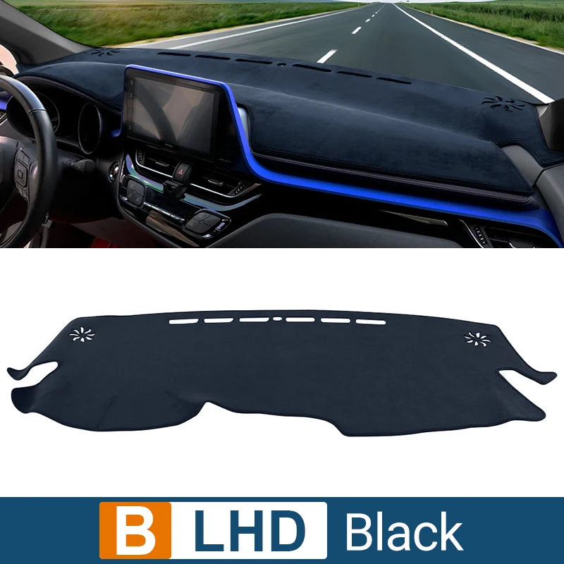 For Toyota CHR C-HR CH R 2016 2017 2018 2019 2020 2021 2022 2023 Car Dashboard Mat Sun Shade Non-Slip Pad Cover Accessories