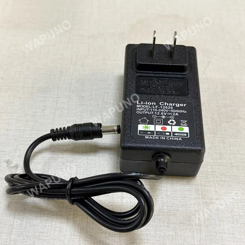 12.6V 2A Li-ion Battery Charger for 3S 18650 10.8V 11.1V 12V Electric Tools LED Power Supply EU US Plug Universal Power Adapter