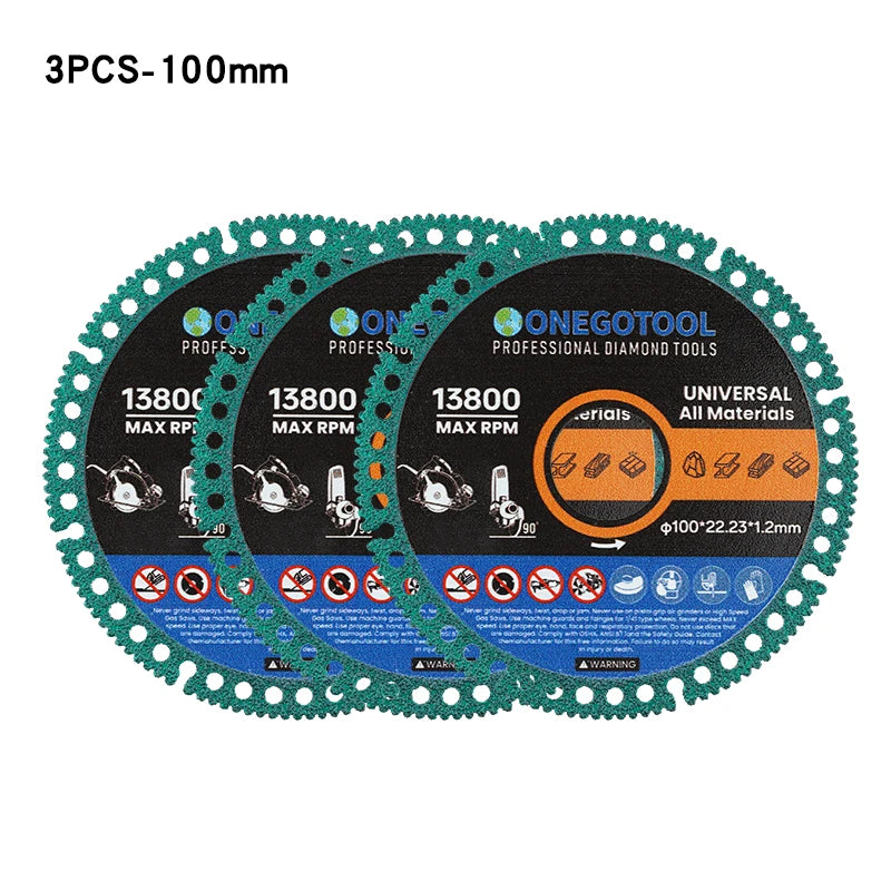 Composite Multifunctional Cutting Saw Blade 110/125mm Ultra-thin Saw Blade Ceramic Tile Glass Cutting Disc For Angle Grinder