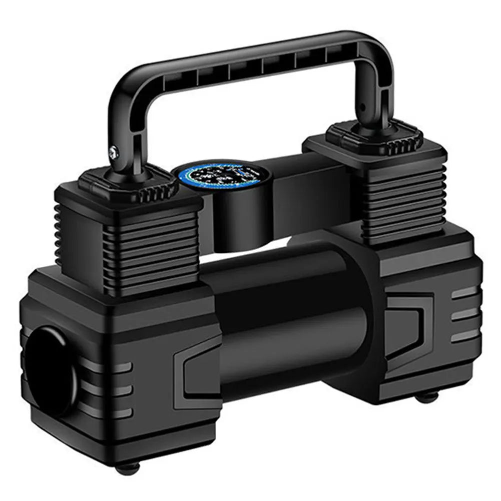 Car Tire Pump Auto Air Compressor Digital Display 12V Electric Car Tire Inflator with LED Light Vacuum Tire Pump for All Vehicle