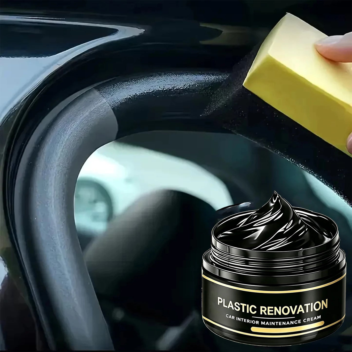 Car Plastic and Leather Scratch Repair Wax Plastic Leather Seats Windows and Professional Bumper Restoration and Maintenance