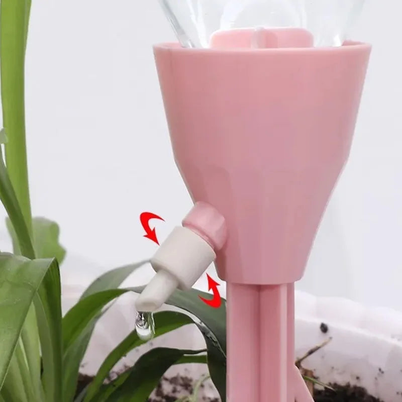3Pc Automatic Drip Irrigation Spikes — Self-Watering Plant System