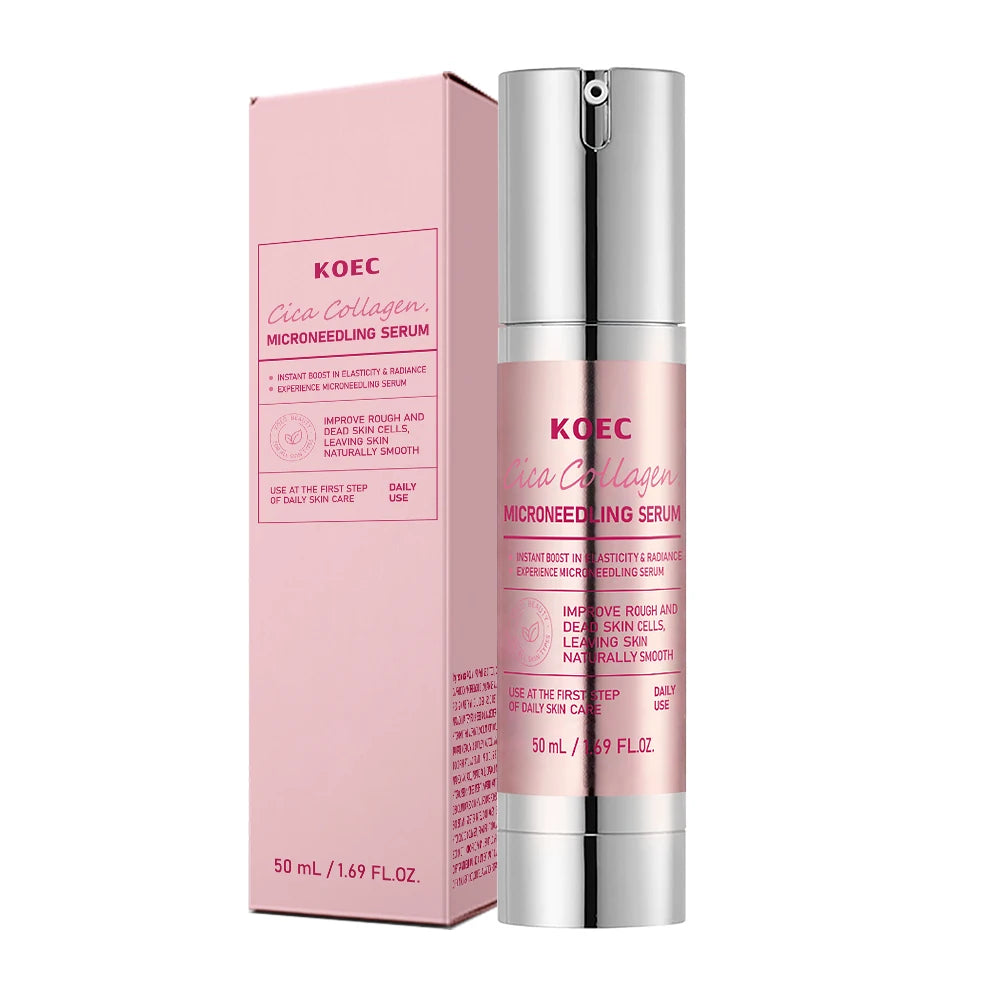 Spicule Microneedling Serum,Pore Exfoliation,Centella Asiatica Propolis Aloe Extract Moisturizing Booster,Korean Glass Skin Care