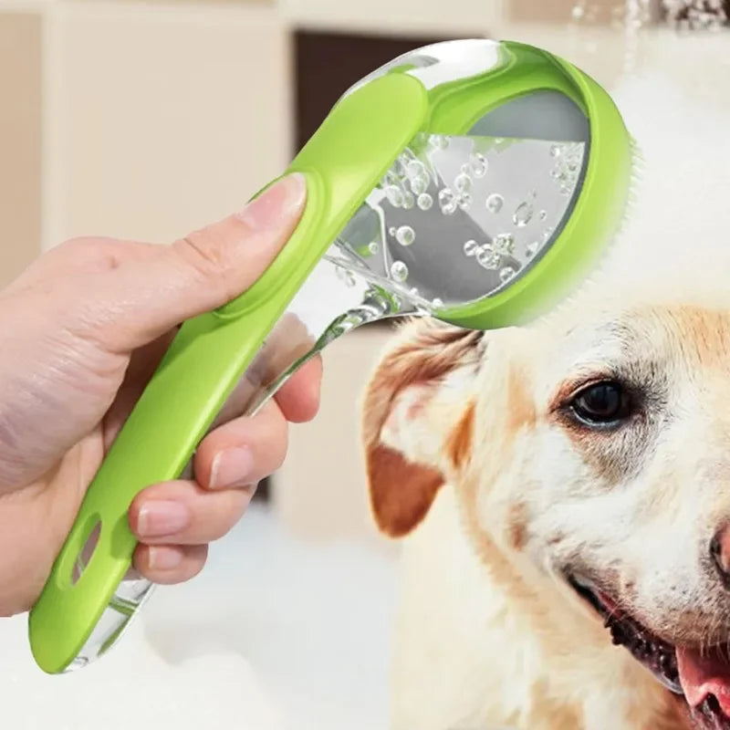 Soft Bristle Pet Bath Brush - Dog & Cat Washing Scrubber – photo 5
