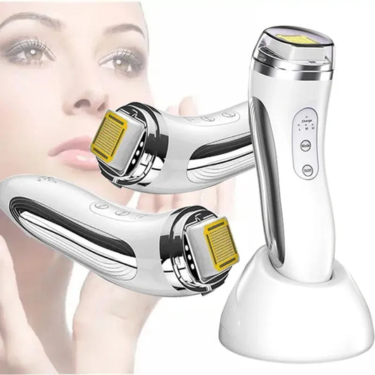 Electric Facial Lifting Massager with Red Light Therapy