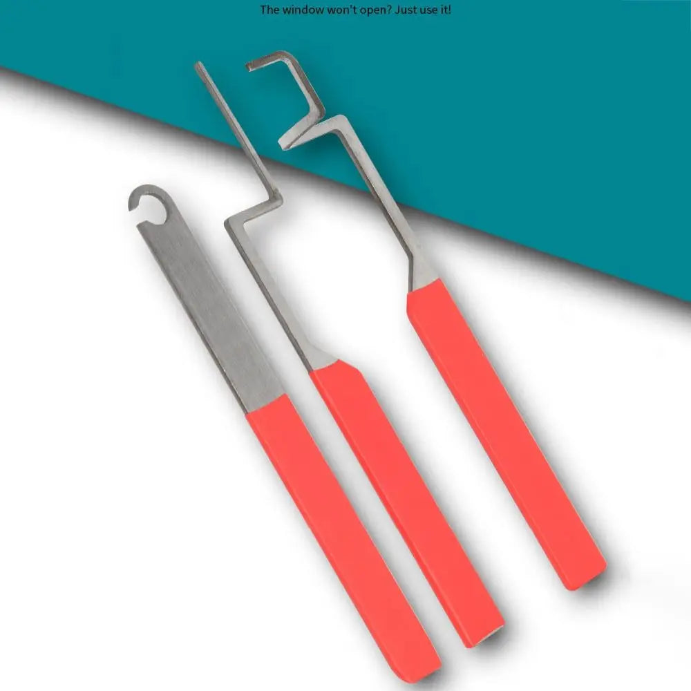 Compact Casement Windows Unlocking Tool Non-slip Convenient Lock Picking Set Professional Stainless Steel Door Open Keys