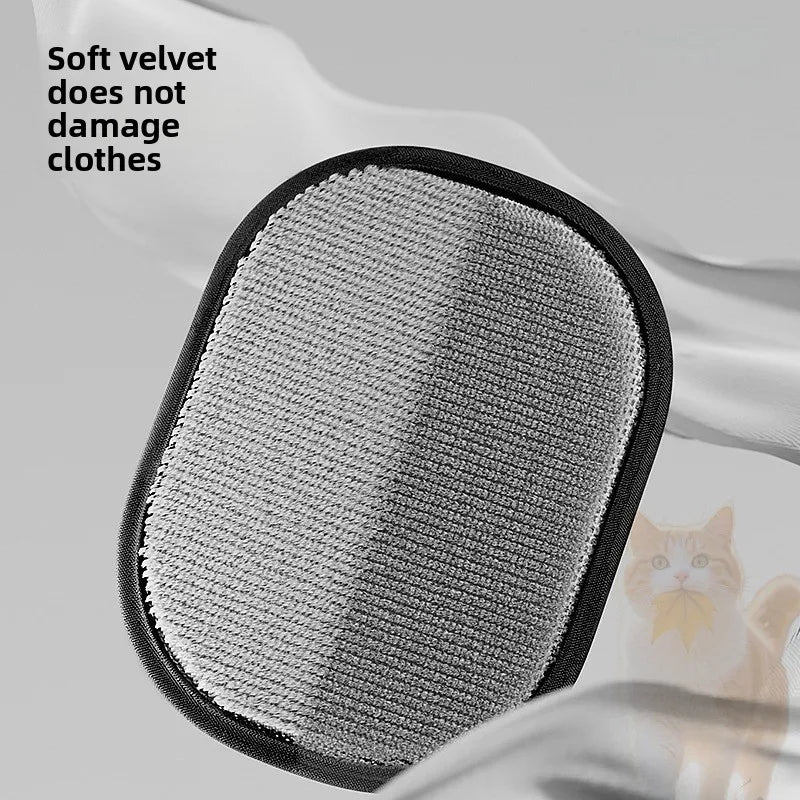 Pet Hair Removal Kit – Sticky Roller, Static Brush & Grooming Gloves for Cat & Dog Fur on Furniture, Car & Clothing
