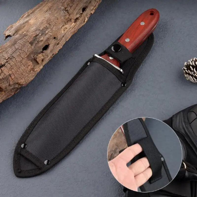 Hori Hori Garden Knife – Stainless Steel Digging & Weeding Tool with Sheath for Cultivating