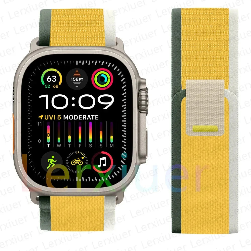 trail loop For apple watch ultra 3 2 Band 49mm 44mm 40mm 45mm 41mm 42mm correa bracelet iWatch series 7 se 8 9 10 11 46mm straps