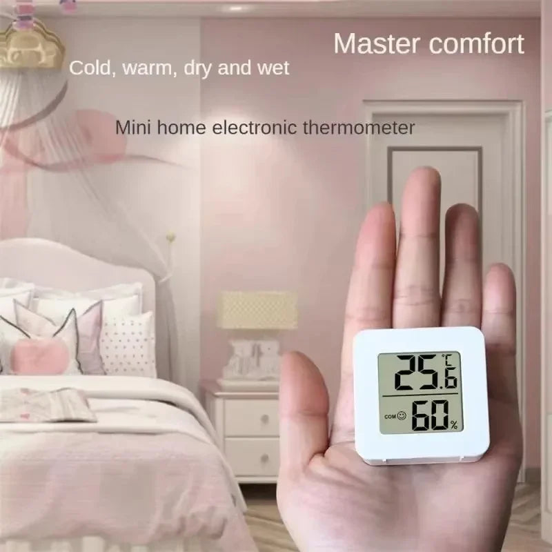 LED Thermometer Thermo-Hygrometer Multifunction Electronic Clock Temperature Humidity Meter Weather Station for Home With Alarm