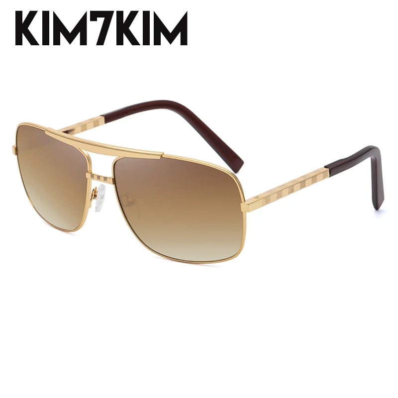 Vintage Square Sunglasses — Punk Driving Shades, Unisex UV400