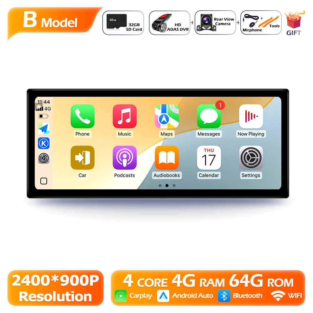 Android OS 12.3 inch For Toyota Corolla 2019-2023 E210 Car Radio Multimedia Video Player Navigation GPS Auto Carplay Bluetooth