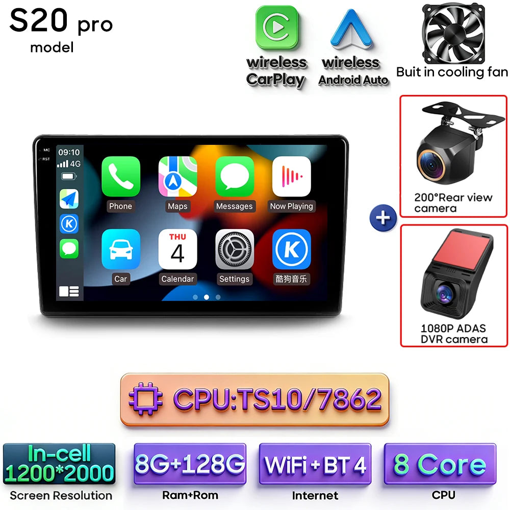 Android For Citroen C4 Grand Picasso 2006 2007 2008 - 2013 Car Multimedia Player Carplay Auto Radio Video Stereo Navigation GPS