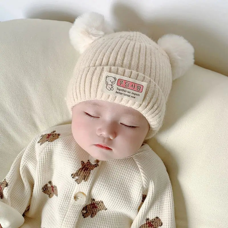 Newborn Stretchy Knit Beanie - Soft Infant Skull Cap 0-12 Months - photo 3