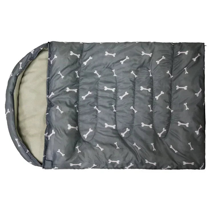 Bone-Shaped Dog Sleeping Bag - Waterproof Camping Bed Mat – photo 6