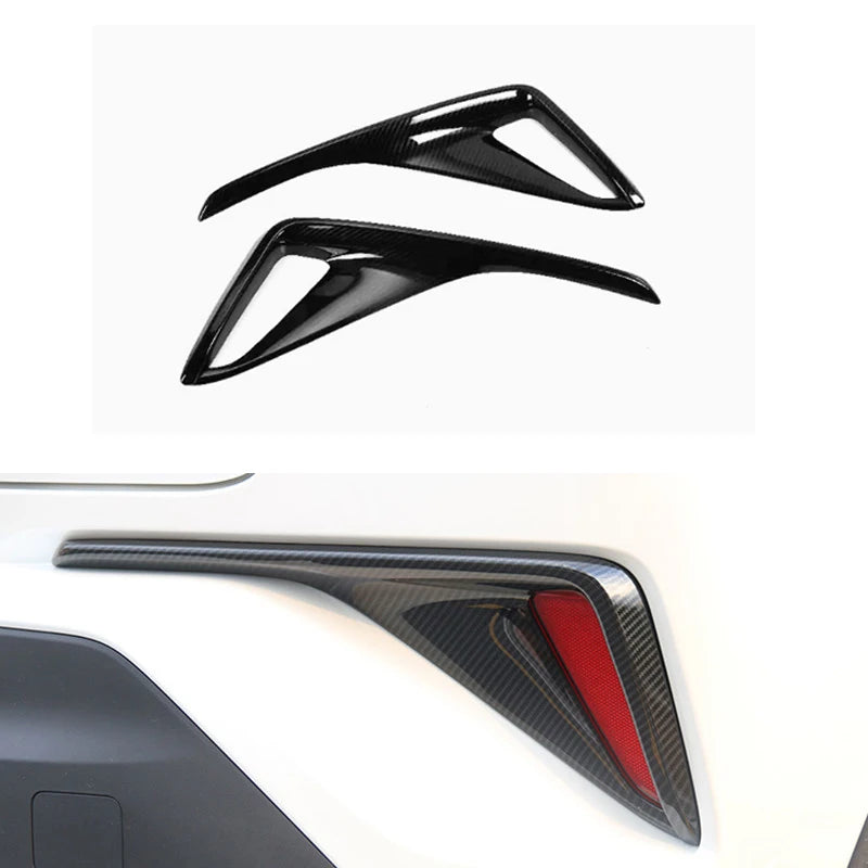 For Toyota C-HR AX10 CHR 2017-2023 Carbon Fiber Texture Window Switch Lift Panel Air Outlet Protective Cover Interior Accessorie