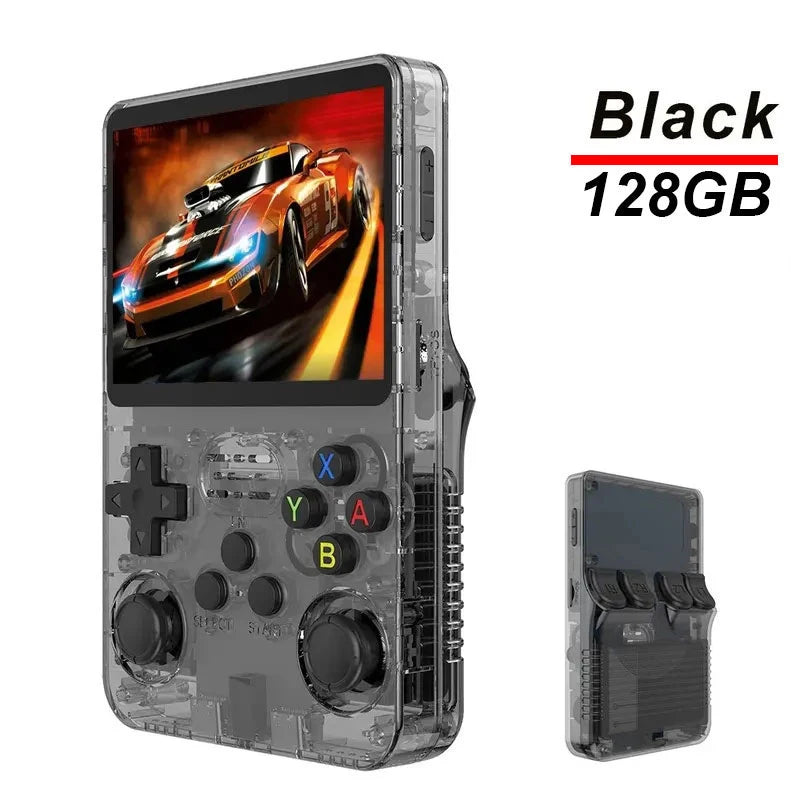 Original Arkos System R36S Retro Game Console Handheld 3.5" Consolas R36 S Portable Pocket Video Player 64GB 128GB Kid Gift