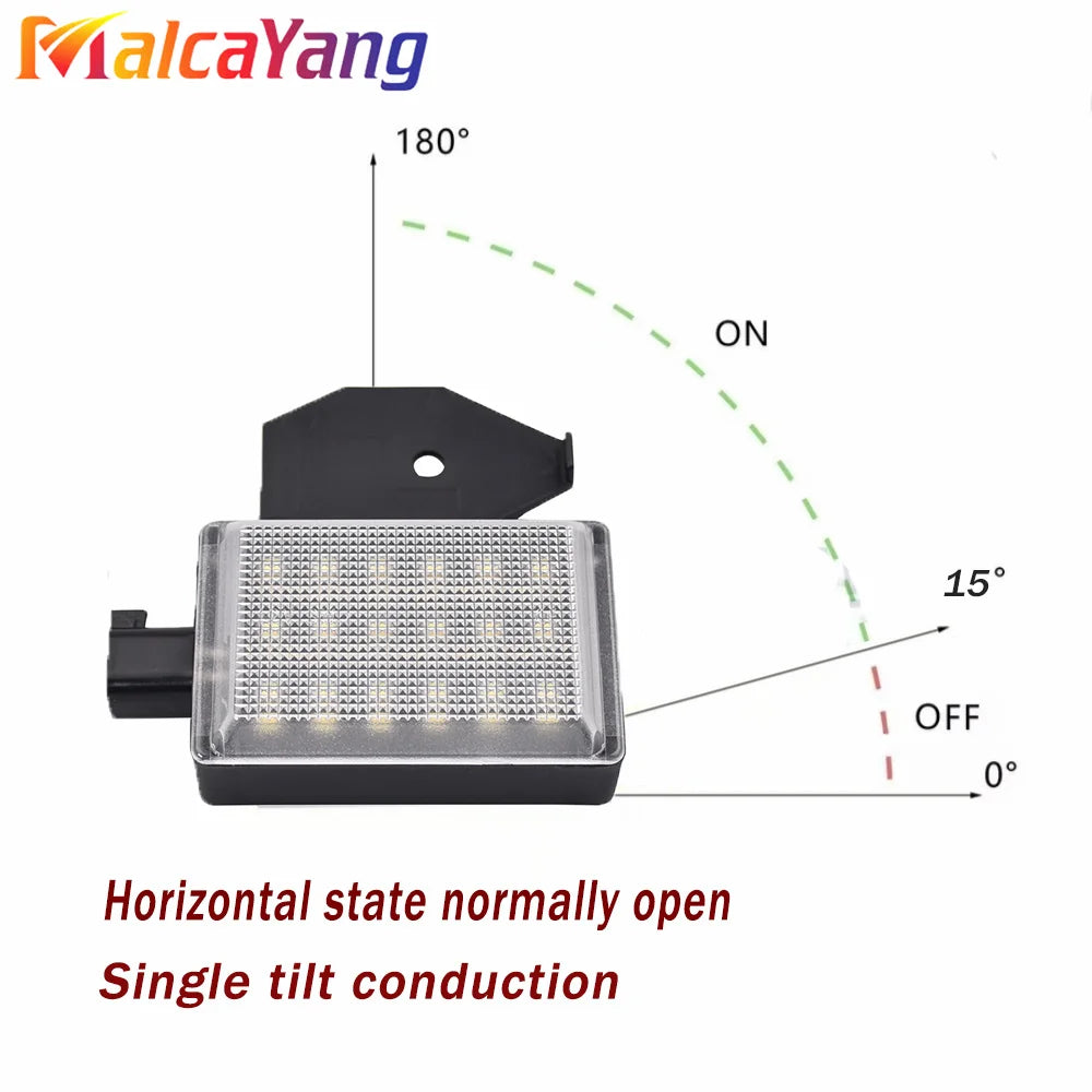 For Dodge Ram 1500 2500 3500 4500 5500 LED Underhood Hood Courtesy Lamp Light Kit Wire：68090861AA Light：68395126AA
