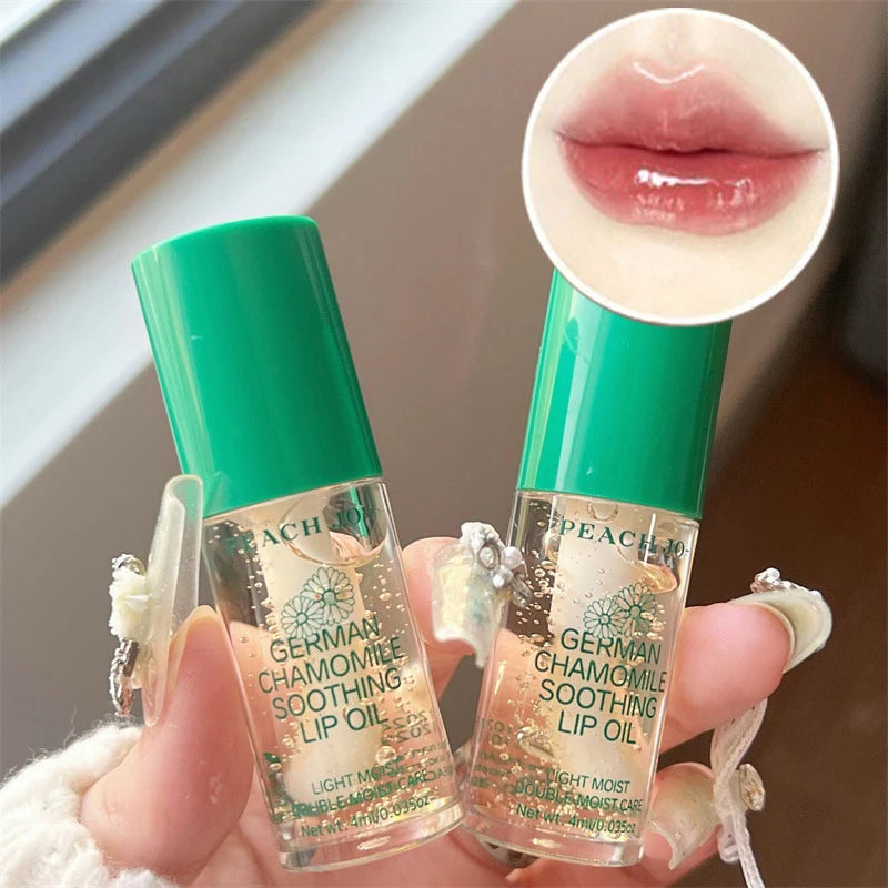 Collagen Lip Plumping Oil  Instant Long Lasting Volumise Deeply Moisturize Reduce Lip Lines Lightweight Non-sticky Lip Balm Oil