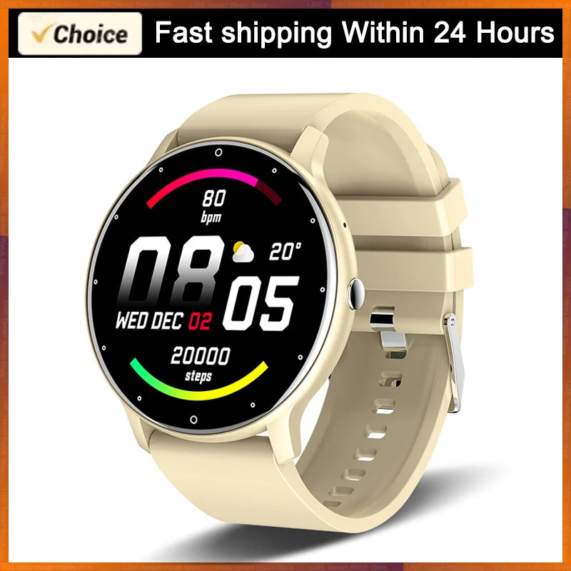 LIGE Smart Watch — Fitness Tracking, Waterproof, iOS & Android