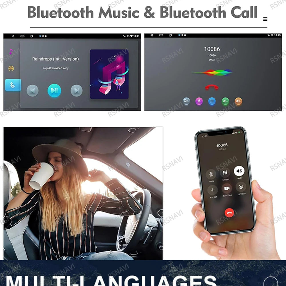 Car Radio Android 15 For Chevrolet Colorado 2014 - 2018 For Silverado GMC Sierra VIA Vtrux Truck 2014 - 2018 Carplay Stereo Auto