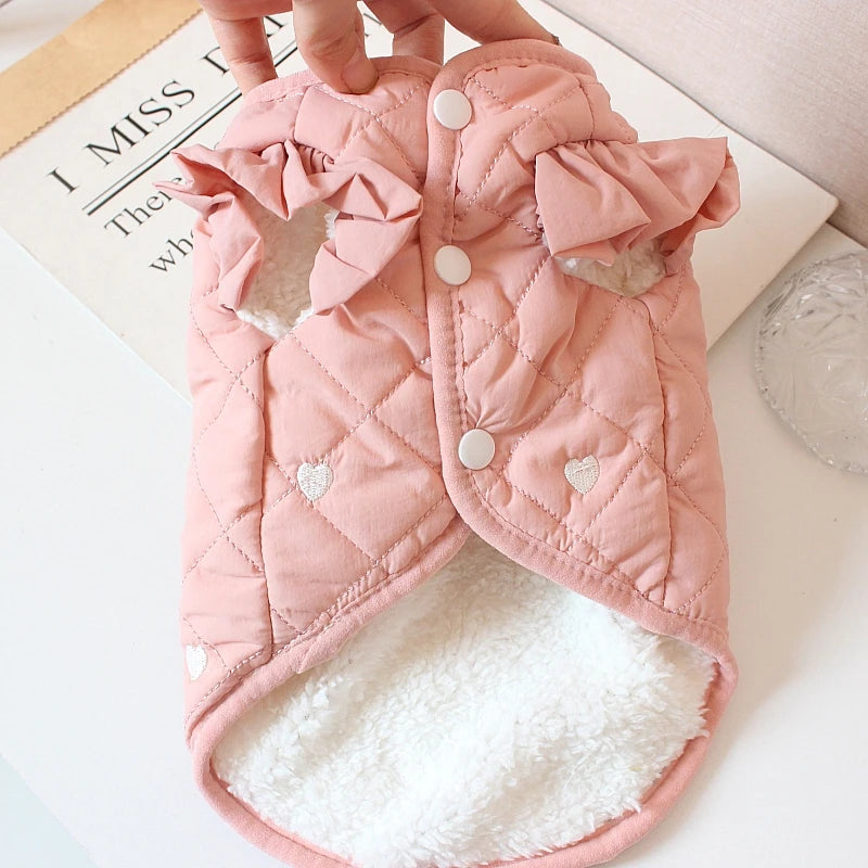 Small Dog Winter Vest Coat - Warm Pet Jacket for Chihuahuas