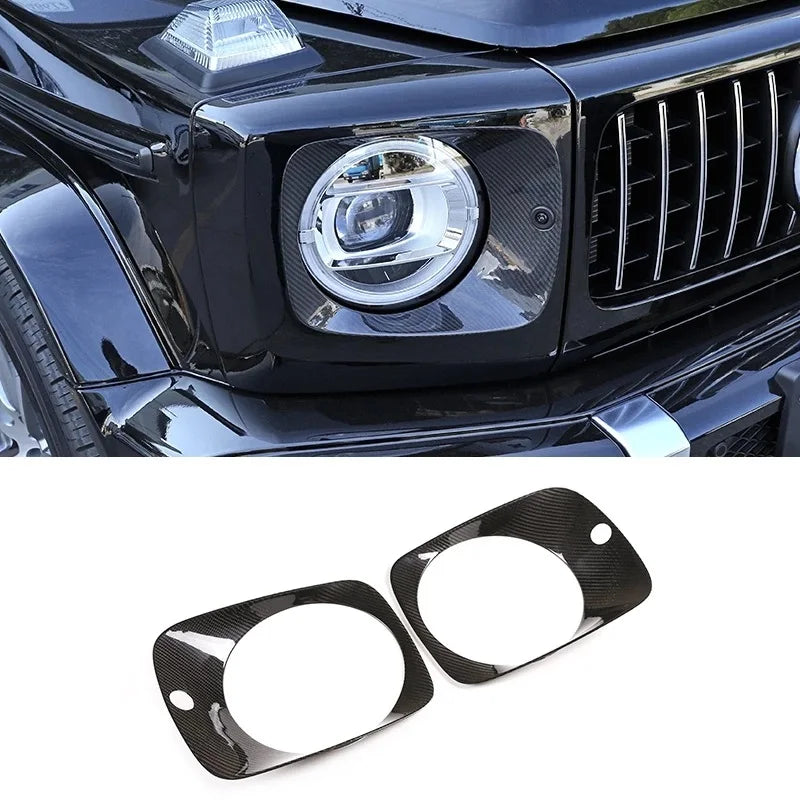 Dry Carbon Fiber Shift Panel Cover for Mercedes G-Class 2019-2023