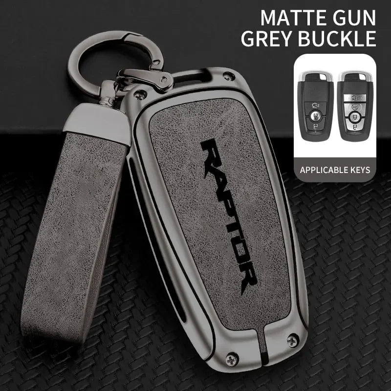 Zinc Alloy Remote Key Fob Cover for Ford F-150 / Raptor