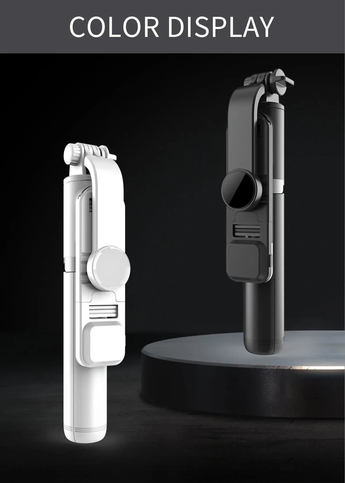 Portable Tripod Phone Selfie Stick – LED Fill Light, Bluetooth Remote & Extendable Stand for TikTok & Live