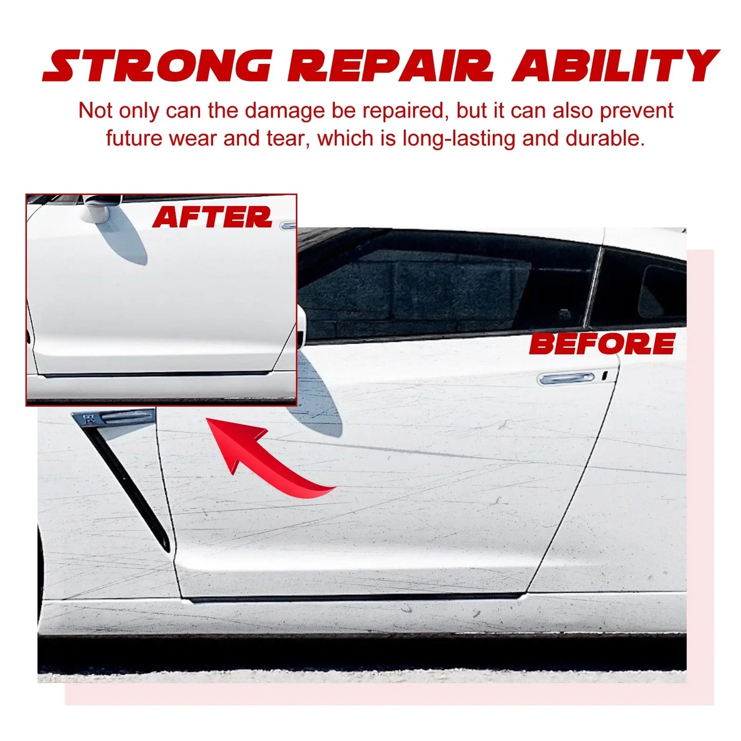 Graphene nano-ceramic car coating kit, universal professional car beauty, high gloss car paint protection, long-lasting gloss