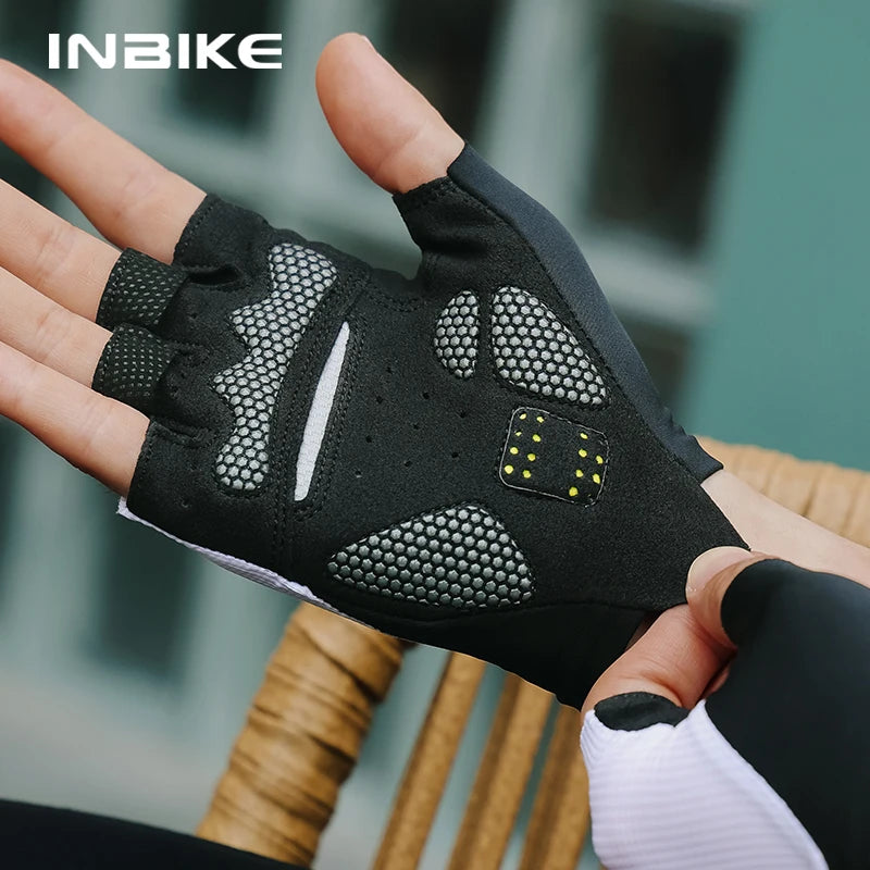 Half Finger Cycling Gloves with Padded Palm