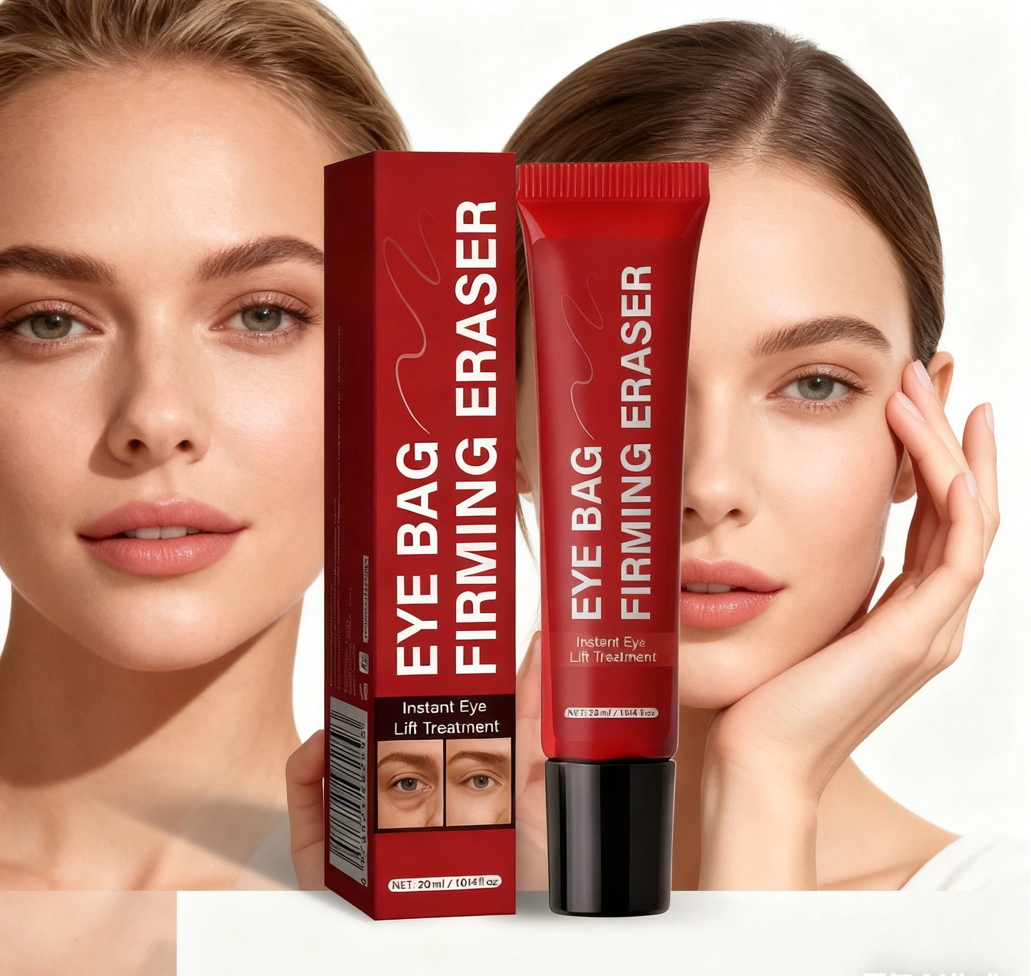 Eye Bag Firming Eraser Instant Eye Lift Treatment Instantly Tightens & Smooths Eye Bags for Women, 20ml, Christmas Gifts