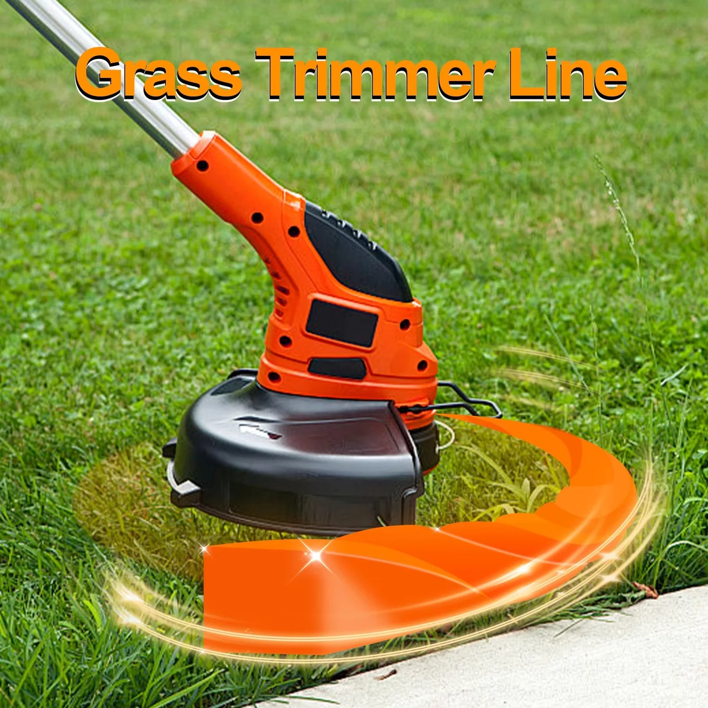 TSES 15m～116m Mowing Nylon Grass Twisted Trimmer Line 1.6mm～4.0mm Brush Cutter Strimmer Line High-Efficiency Brushcutter Line