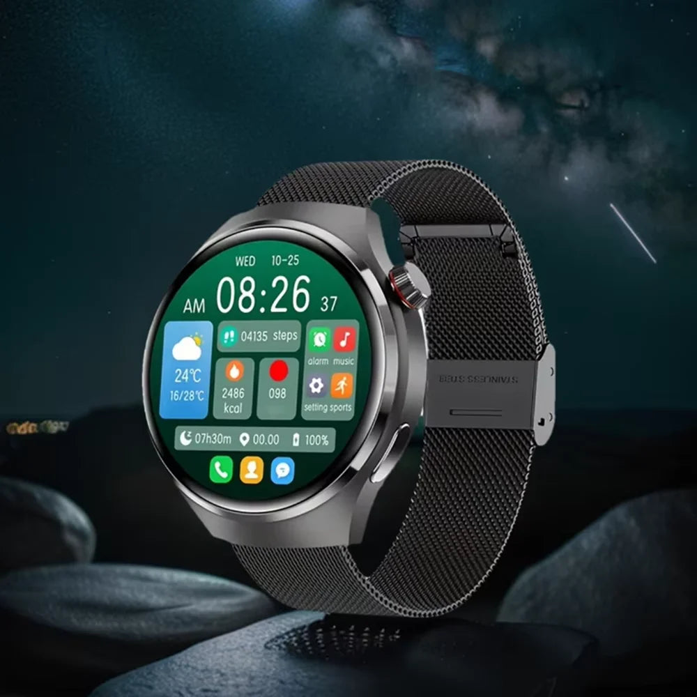 G.L Wear 2026 New Men's Smart Watch HD Display Health Tracking Bluetooth Calling Voice Assistant Sports Smartwatch