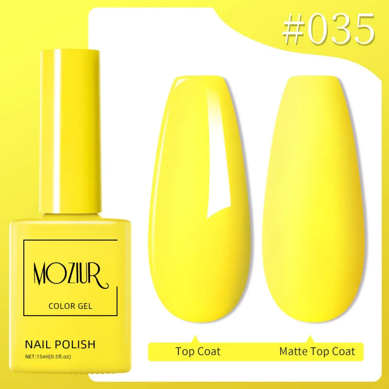 Colorful Hot Sale Uv Gel Nail Polish Set Soak Off Gel Nail Polish 15ml Professional Nail Gel Polishes