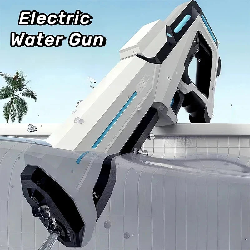 Electric Water Gun for Adults — Automatic Squirt Summer Blaster