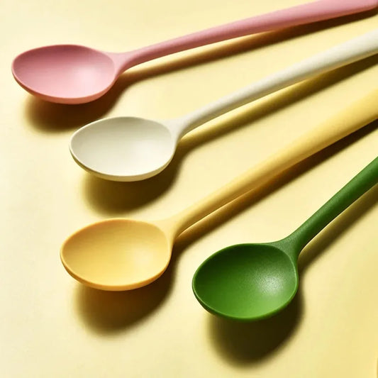 Silicone Chopsticks and Spoon Set - Dessert, Coffee and Sushi Utensils