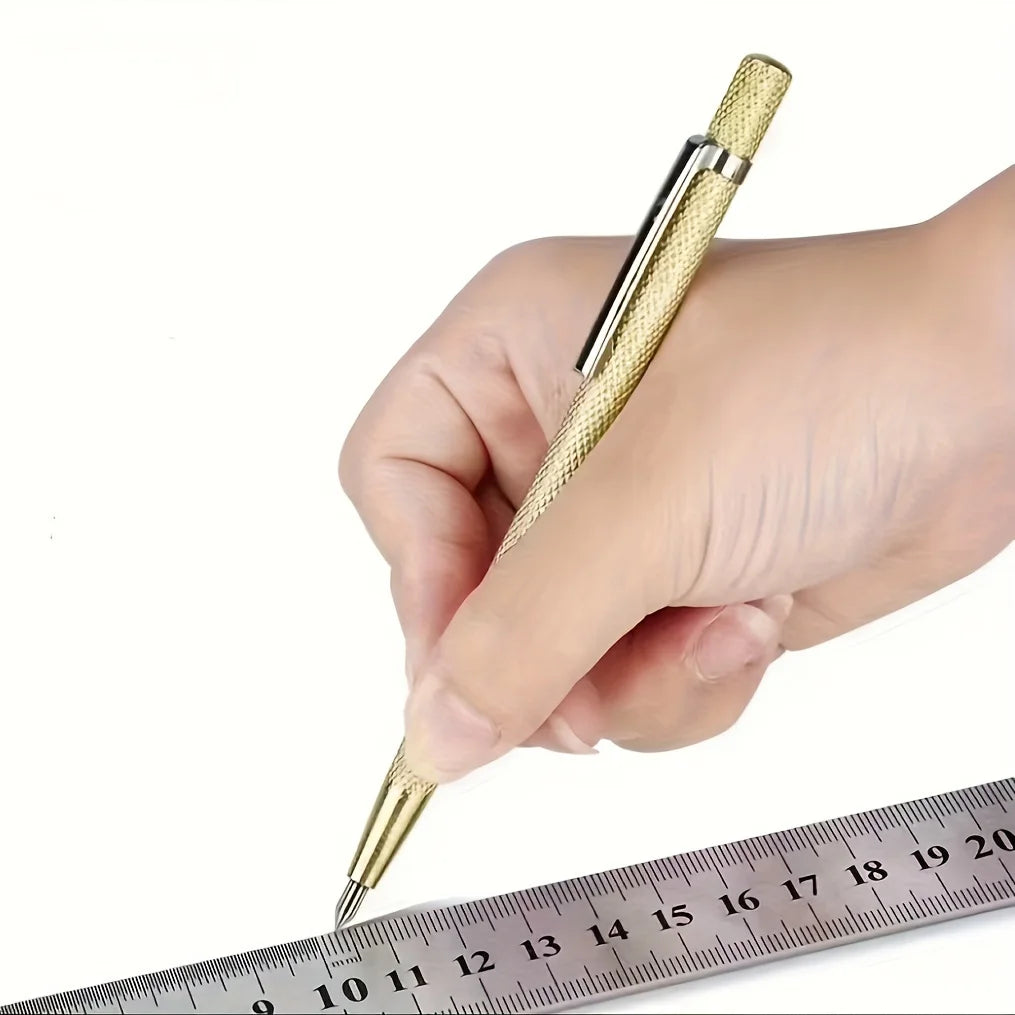 Diamond Tip Scribe Pen for Glass, Tile and Metal, 2 or 5 Pack