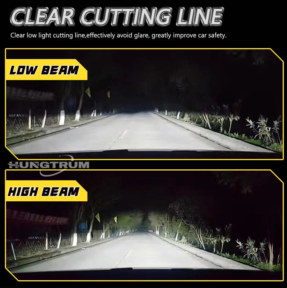 H1 H4 H7 LED Headlights 1000W Super Bright 9003 HB2 Spotlight Automobile Bulbs Ampoule Led H7 Canbus Mini Car Lights 6000K 12V