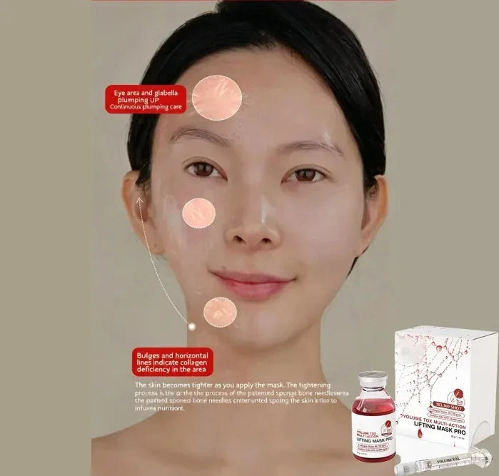 Volume Lift Multi-Action Lifting Mask Pro V-line Face Shaping Tightening Firming Hydrating Revitalizing Facial Skin Care