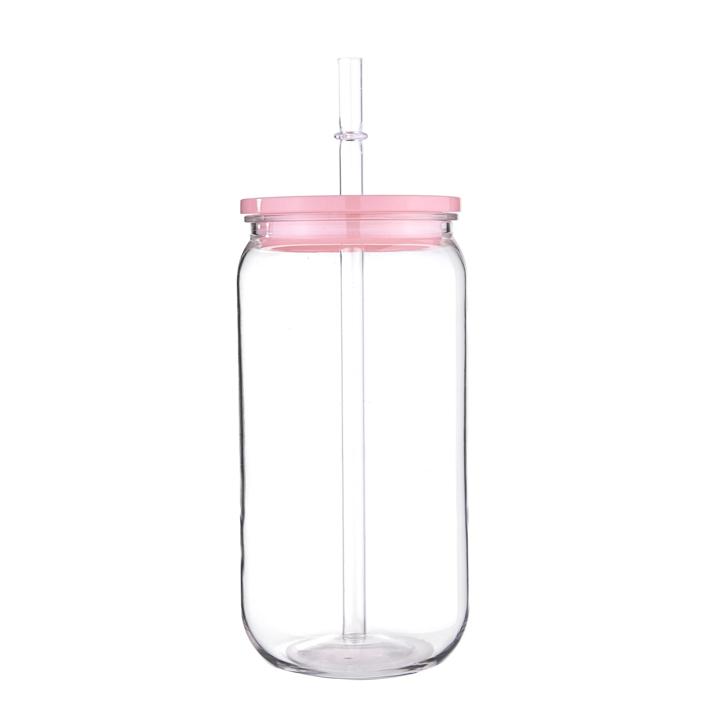 16oz PET Plastic Cups Equipped With Replaceable Colored Lid And Straw Can Hold Soda Juice Drinks Milks High Quality Cups
