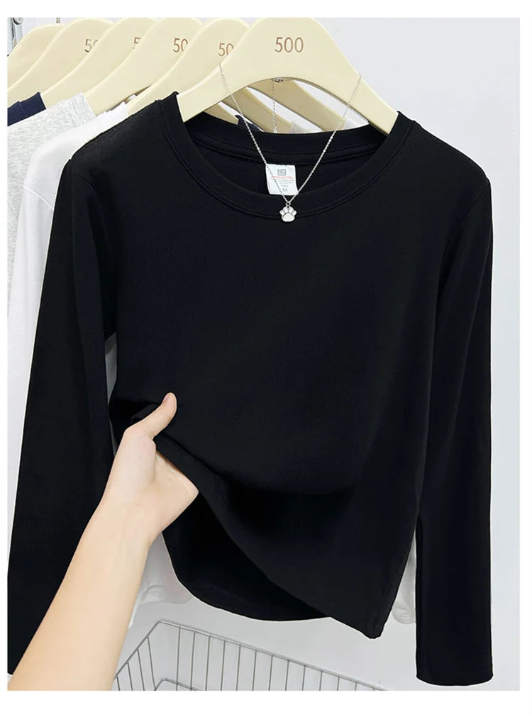 Women's Long Sleeve Base Layer Tee — Crew Neck