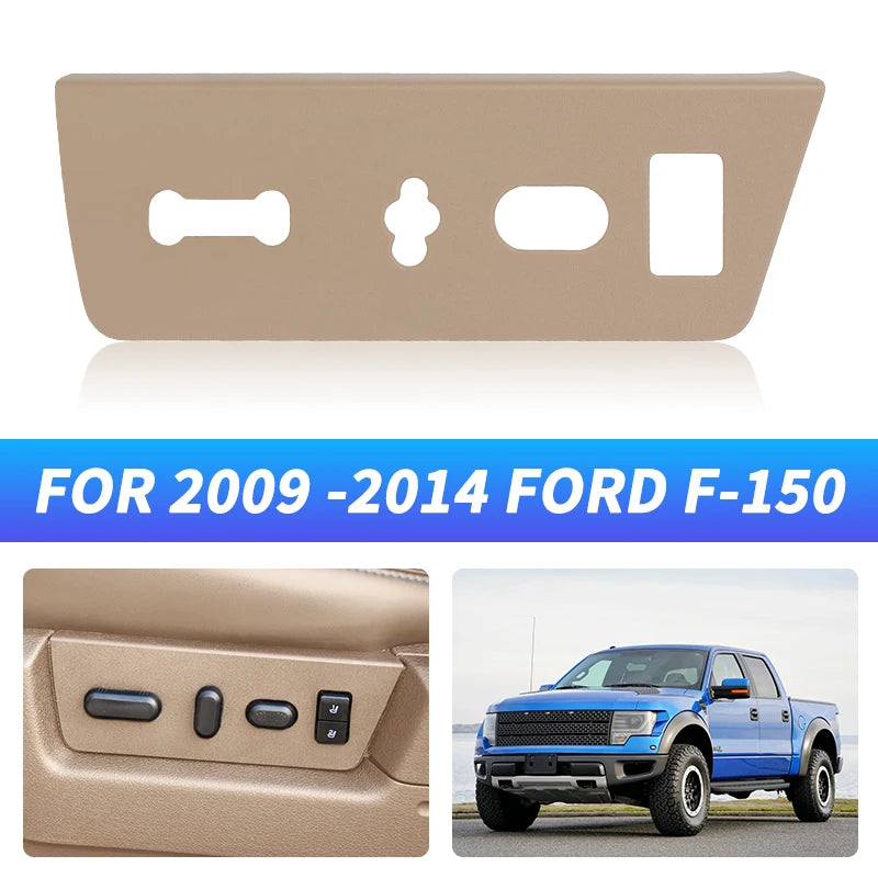 Power Seat Switch Trim Bezel Panel for Ford F-150 2009–2014