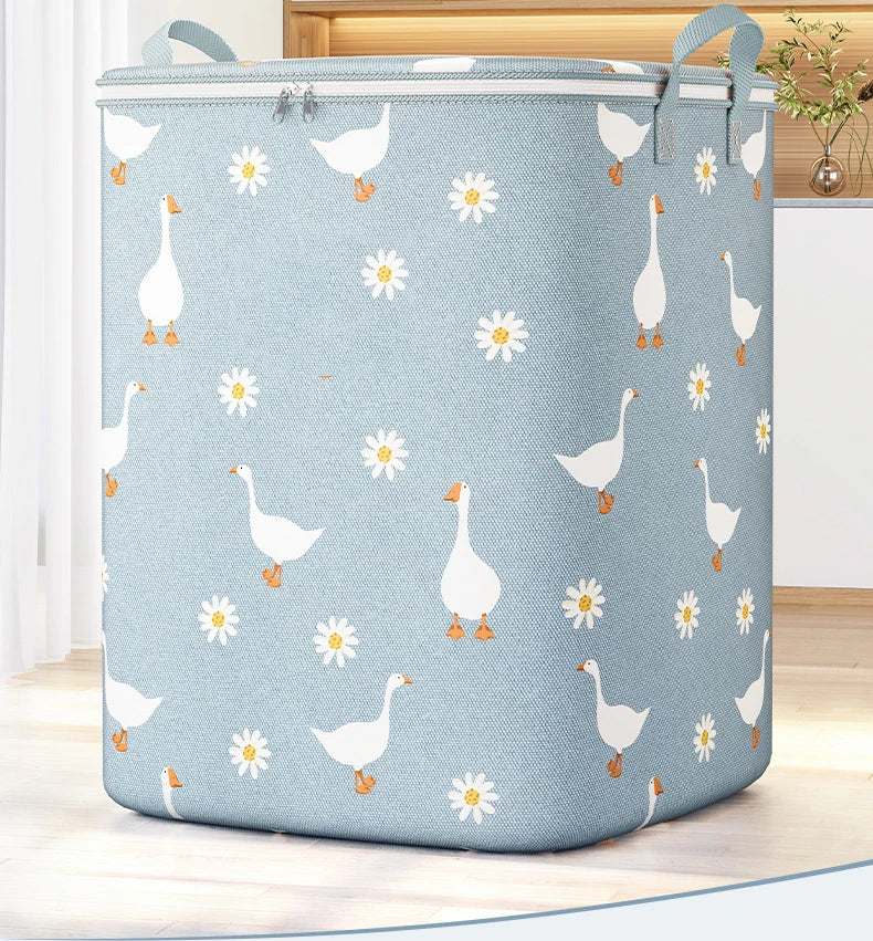 1Pc Pouch Storage Bag Waterproof Material High-Capacity Used To Store Daily Necessities Foldable  ﻿