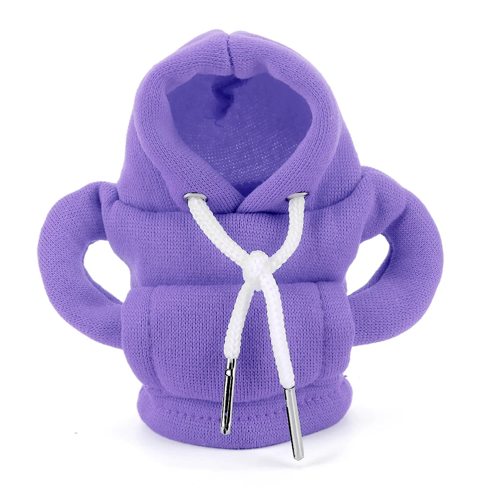 Hoodie Car Gear Shift Knob Cover Fashion Gearshift Handle Gear Lever Decorative Hoodie Sweatshirt Cover Auto Interior Accessorie
