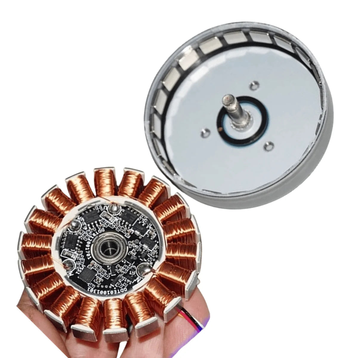 Bus servo brushless motor built-in driver encoder robot high-precision drive external rotation brushless motor