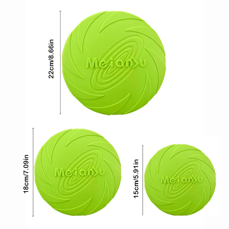 Silicone Flying Disc for Dogs - Soft Chew-Resistant Frisbee – photo 5