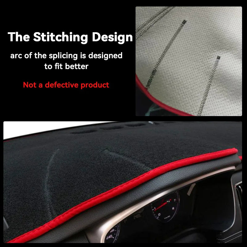 For MG HS 2025 Car Dashboard Cover Mat Non-slip Sun Shade Cushion Protective DashMat Pad ANti-UV Interior Accessories