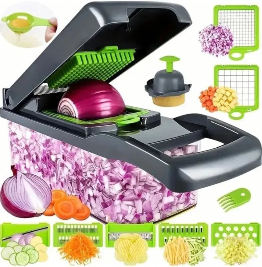 Multi-Blade Vegetable Chopper - 14 or 16 in 1 Slicer & Dicer - photo 8